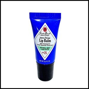 Jack Black Intense Therapy Lip Balm SPF 25 Natural Mint & Shea Butter Travel Siz
